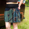 Bali Print Mini Skirt-Siesta Crafts