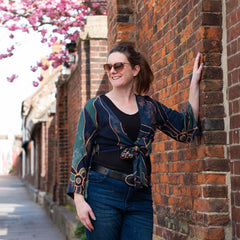 Abstract Wrap Top-Siesta Crafts