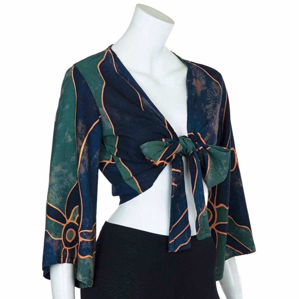 Abstract Wrap Top-Siesta Crafts