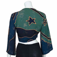 Abstract Wrap Top-Siesta Crafts