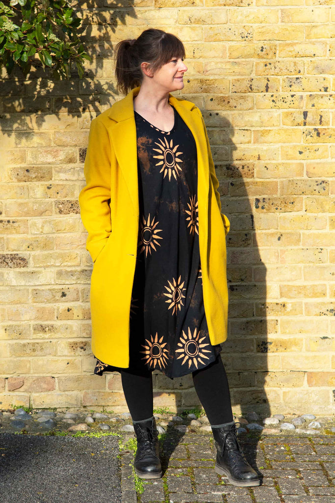 Bali Print Dress-Siesta Crafts