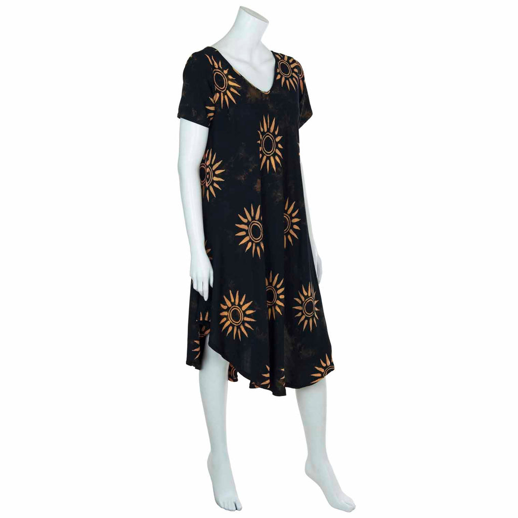 Bali Print Dress-Siesta Crafts