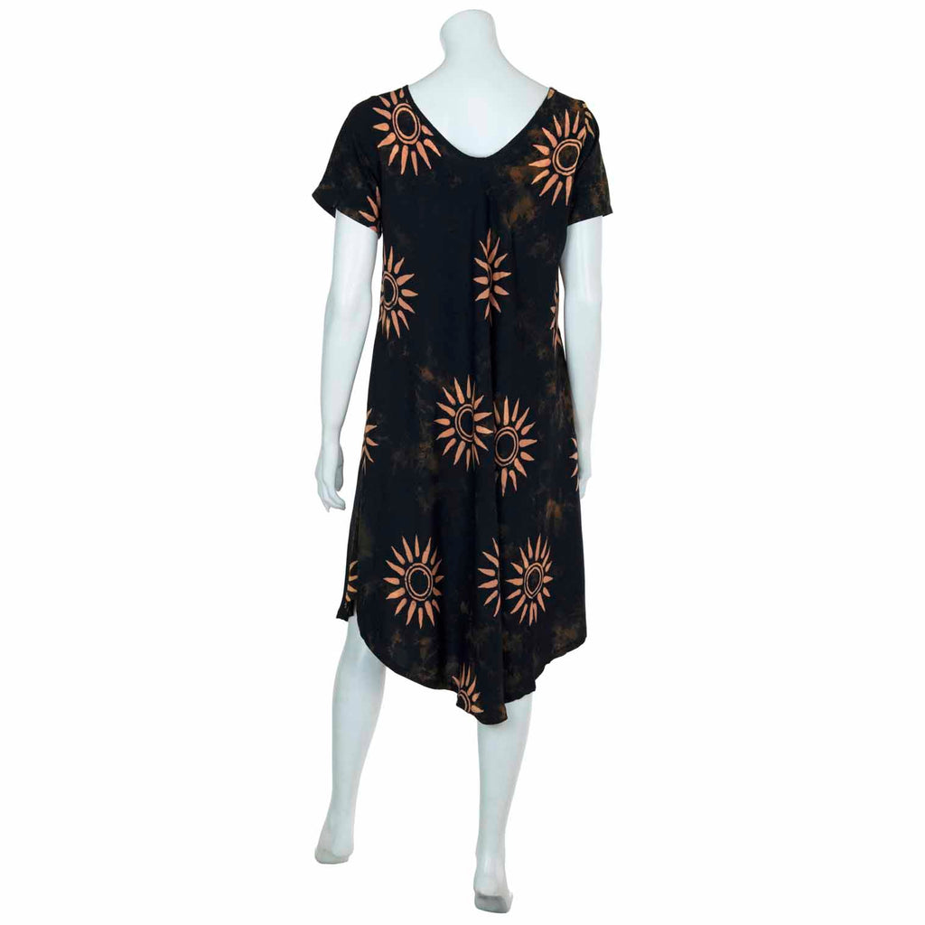 Bali Print Dress-Siesta Crafts
