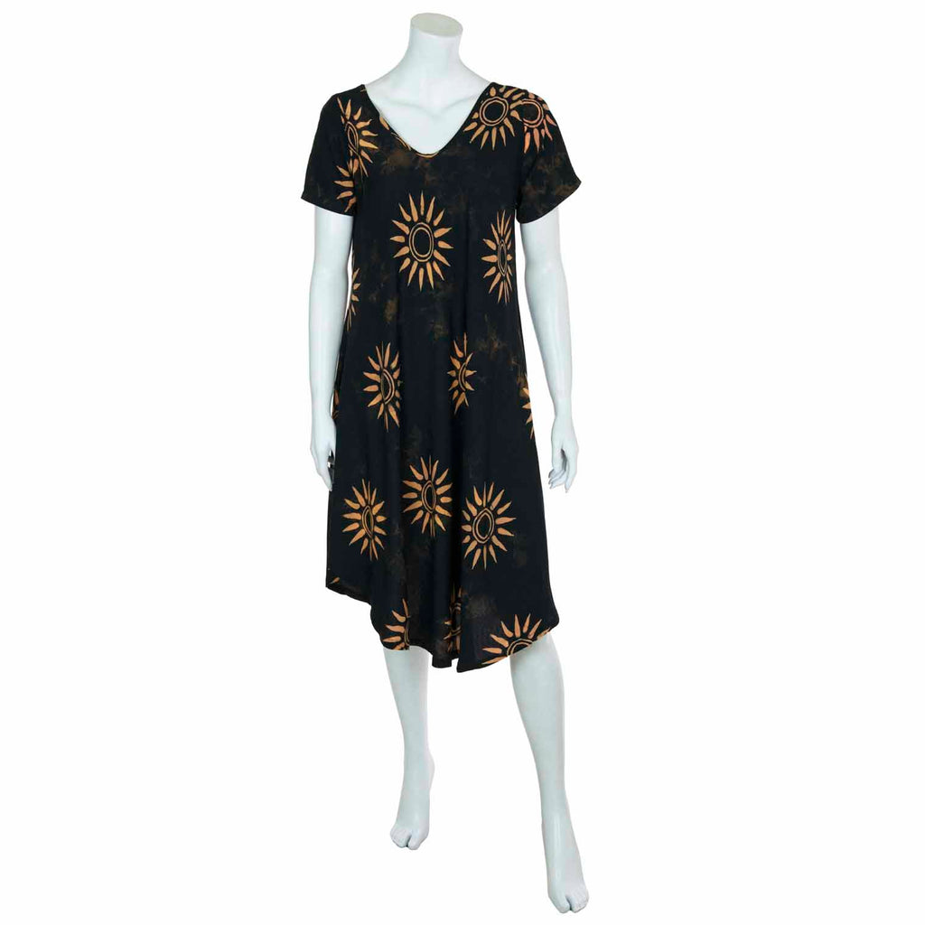 Bali Print Dress-Siesta Crafts