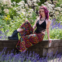 Kaleidoscope Wide Leg Trousers