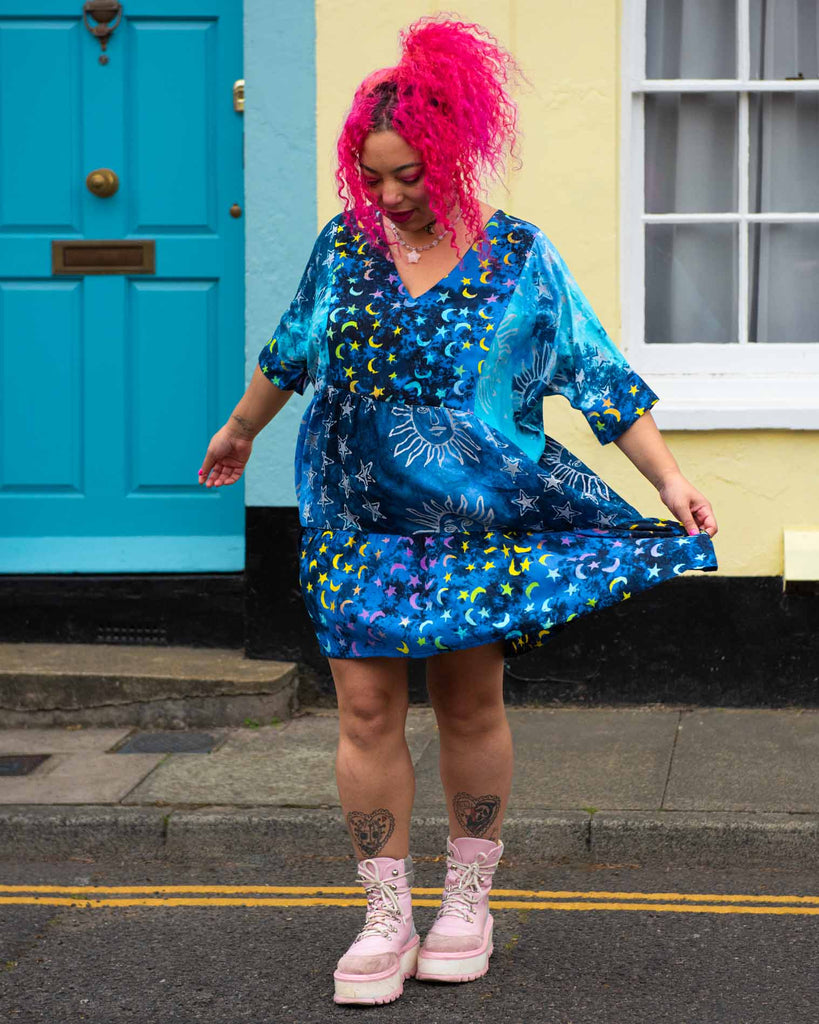 Campur Smock Dress-Siesta Crafts