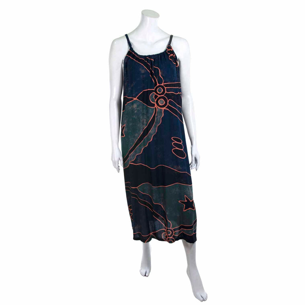 Scoop Back Dress-Siesta Crafts