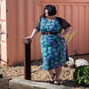 Scoop Back Dress-Siesta Crafts