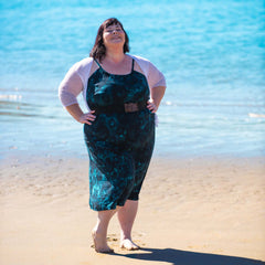 Scoop Back Dress-Siesta Crafts
