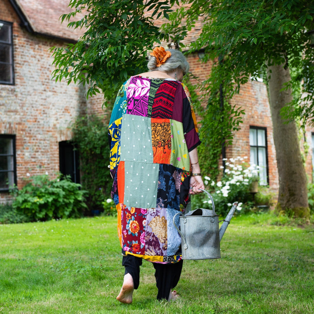 Patchwork Long Shrug-Siesta Crafts