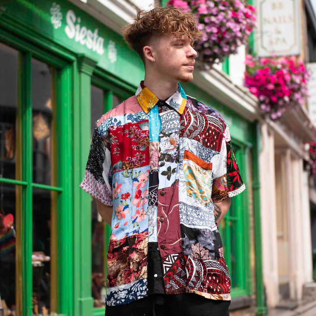 Patchwork Shirt-Siesta Crafts