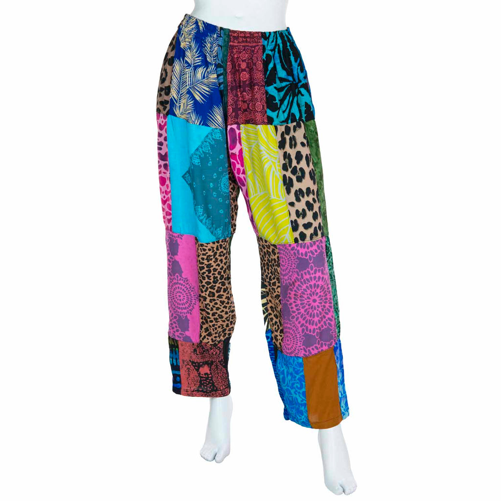 Patchwork Trousers-Siesta Crafts