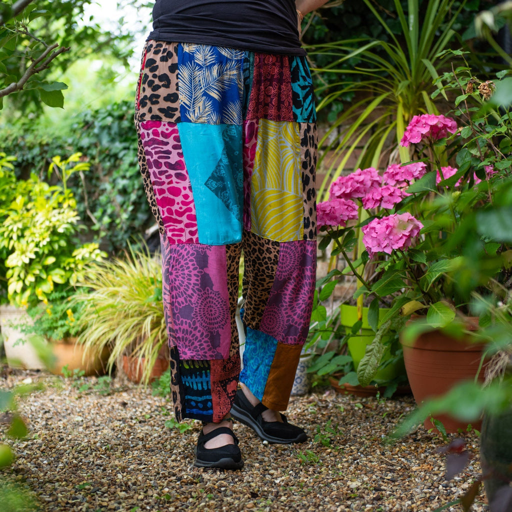 Patchwork Trousers-Siesta Crafts