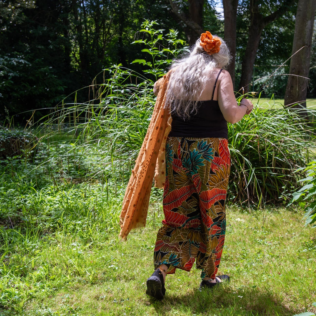 Wide Leg Trousers-Siesta Crafts