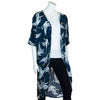 Crane Print Long Shrug-Siesta Crafts