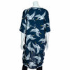 Crane Print Long Shrug-Siesta Crafts