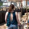 Twist Knot Open Back Top-Siesta Crafts