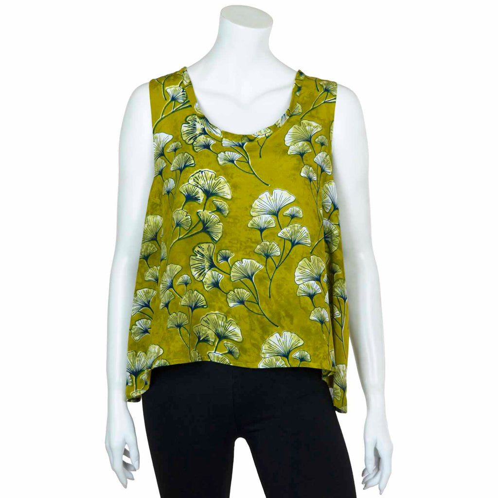 Twist Knot Open Back Top-Siesta Crafts