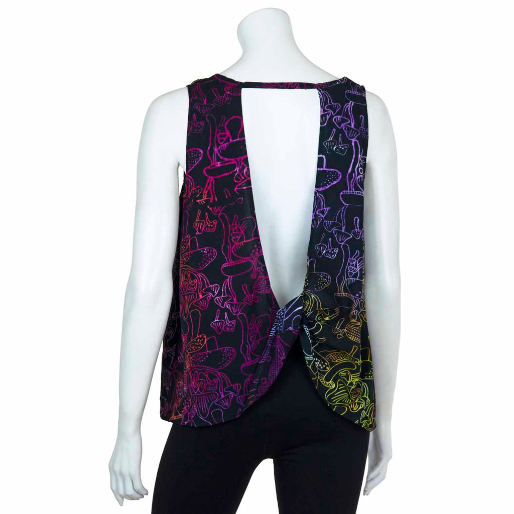 Twist Knot Open Back Top-Siesta Crafts