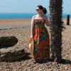 Bandeau Maxi Dress-Siesta Crafts