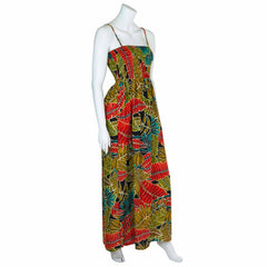 Bandeau Maxi Dress-Siesta Crafts