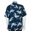 Crane Print Shirt-Siesta Crafts