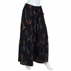 Flamenco Style Wide Trousers - Dragonfly Batik-Siesta Crafts
