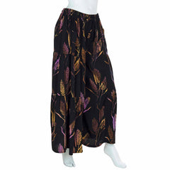 Flamenco Style Wide Trousers - Wheat Batik-Siesta Crafts