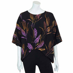 Butterfly Pleat Top - Wheat Batik-Siesta Crafts