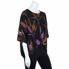 Butterfly Pleat Top - Wheat Batik-Siesta Crafts