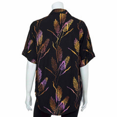 Turn Up Sleeve Shirt - Wheat Batik-Siesta Crafts