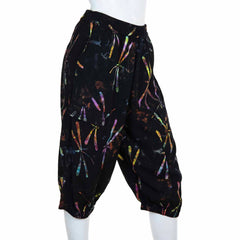 Cropped Trousers - Dragonfly Batik-Siesta Crafts