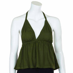 Crinkle Halter Hanky Top-Siesta Crafts