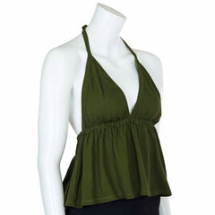 Crinkle Halter Hanky Top-Siesta Crafts