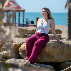 Agung Loose Leg Trousers