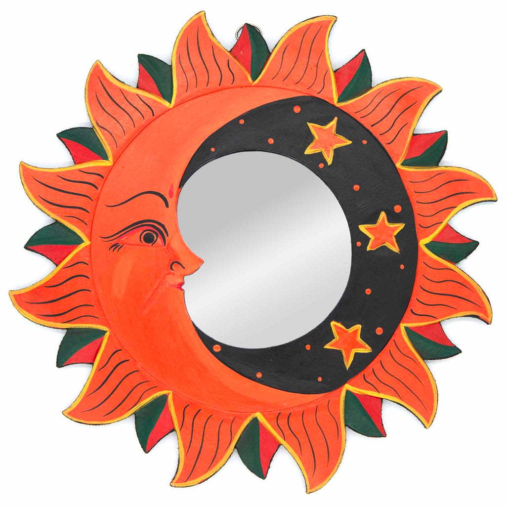 Large Sun and Moon Mirror-Siesta Crafts