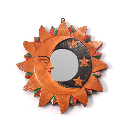 Small Sun and Moon Mirror-Siesta Crafts