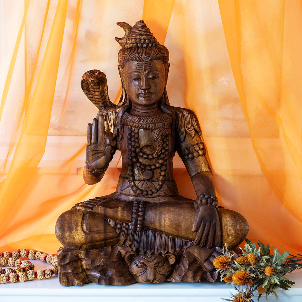 Shiva Carving 50cm