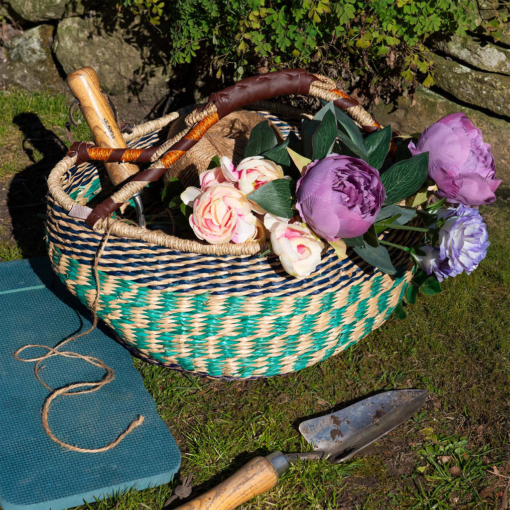 African Style Basket-Siesta Crafts