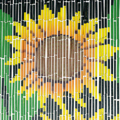 Bamboo Bead Curtain - Sunflower-Siesta Crafts