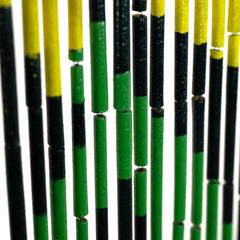 Bamboo Bead Curtain - Sunflower-Siesta Crafts