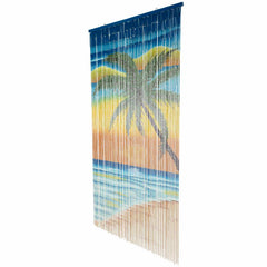 Bamboo Bead Curtain - Tropical Sunset-Siesta Crafts