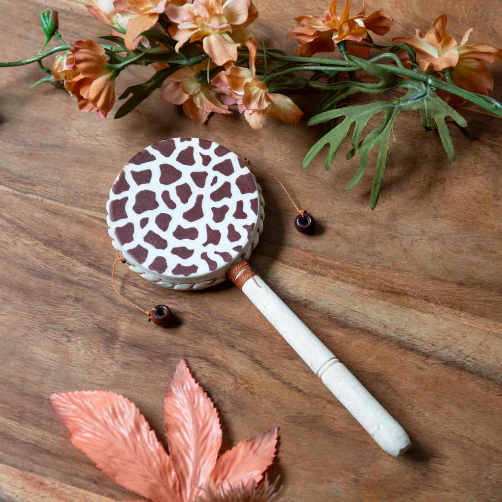 Giraffe Hand Drum-Siesta Crafts