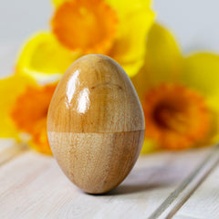 Wooden Egg Shaker-Siesta Crafts