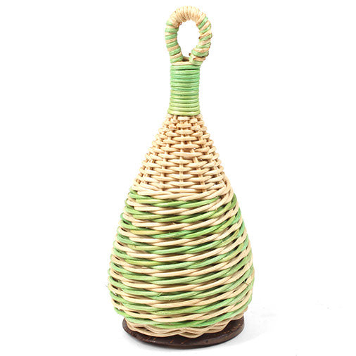 Caxixi Straw Shaker-Siesta Crafts