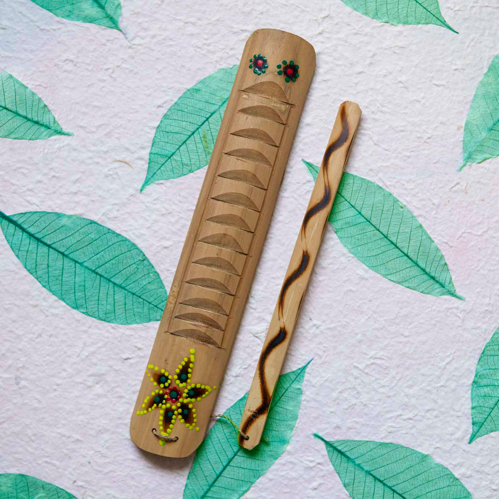 Bamboo Guiro-Siesta Crafts