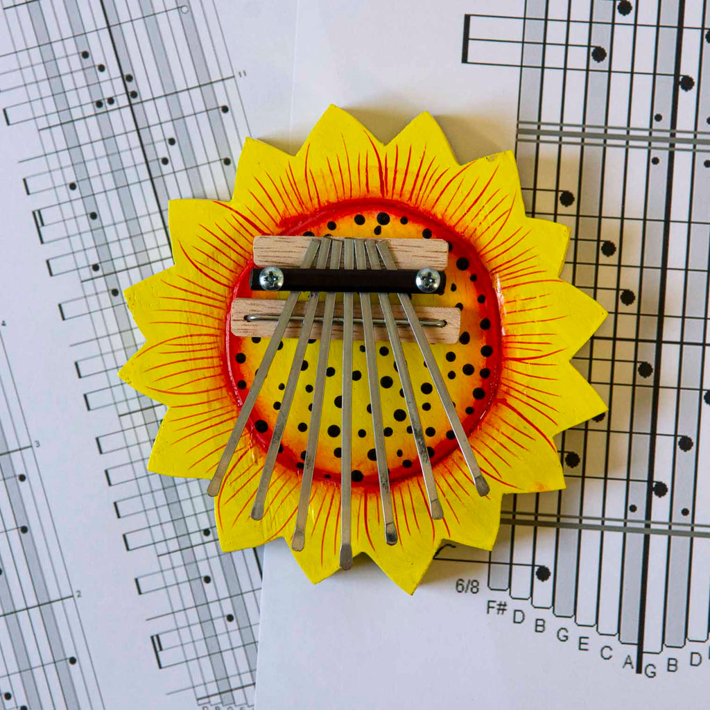 Sunflower Thumb Piano-Siesta Crafts