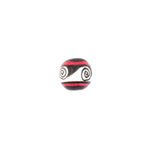 Round Spiral Ball Bead-Siesta Crafts