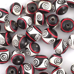 Round Spiral Ball Bead-Siesta Crafts