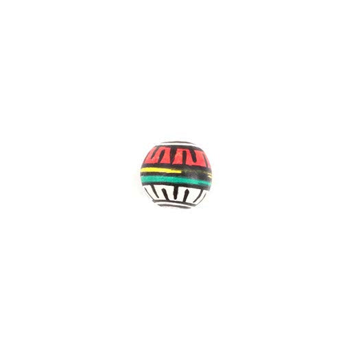 Red White Zig Zag Bead-Siesta Crafts